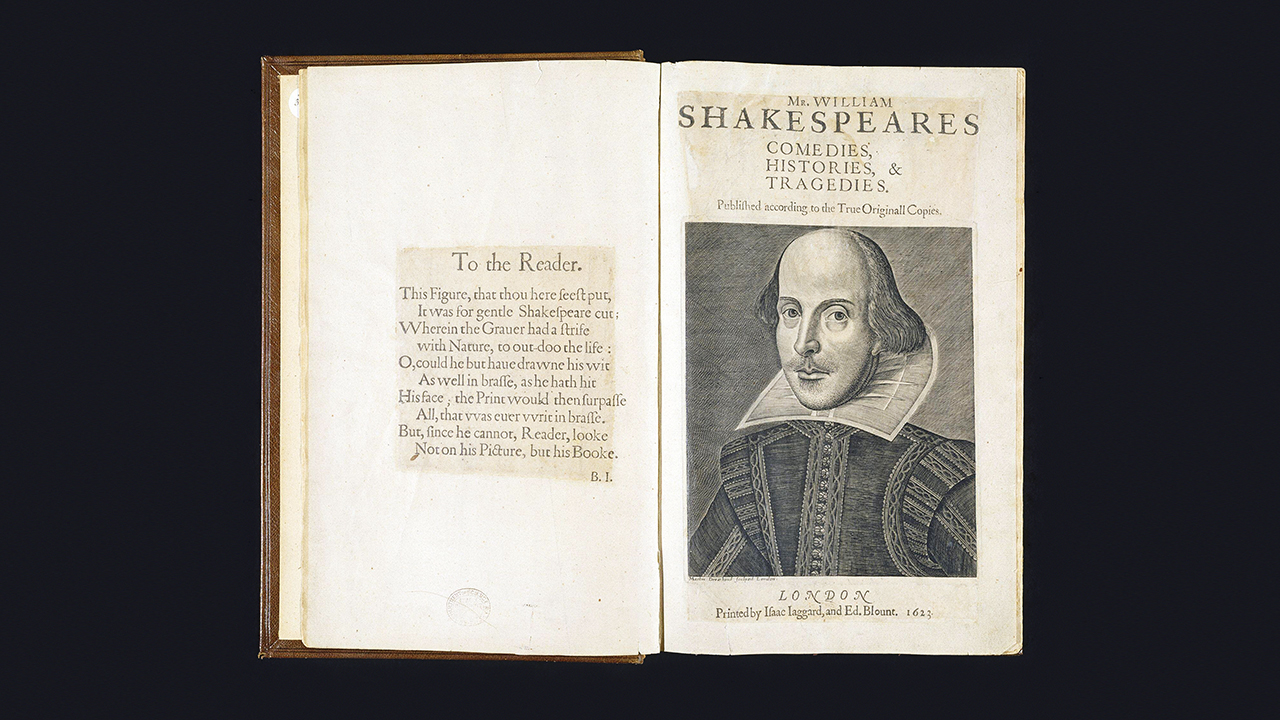shakespeare folio