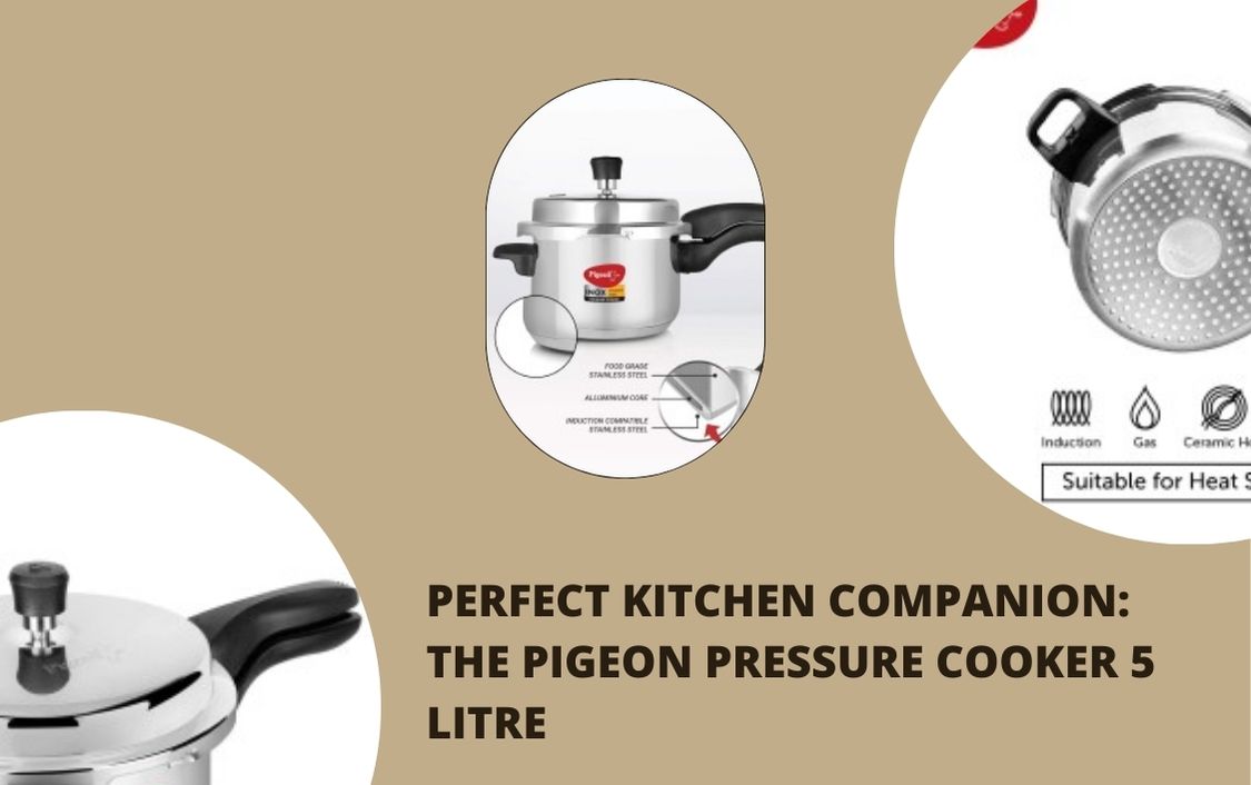 Perfect Kitchen Companion: The Pigeon Pressure Cooker 5 Litre