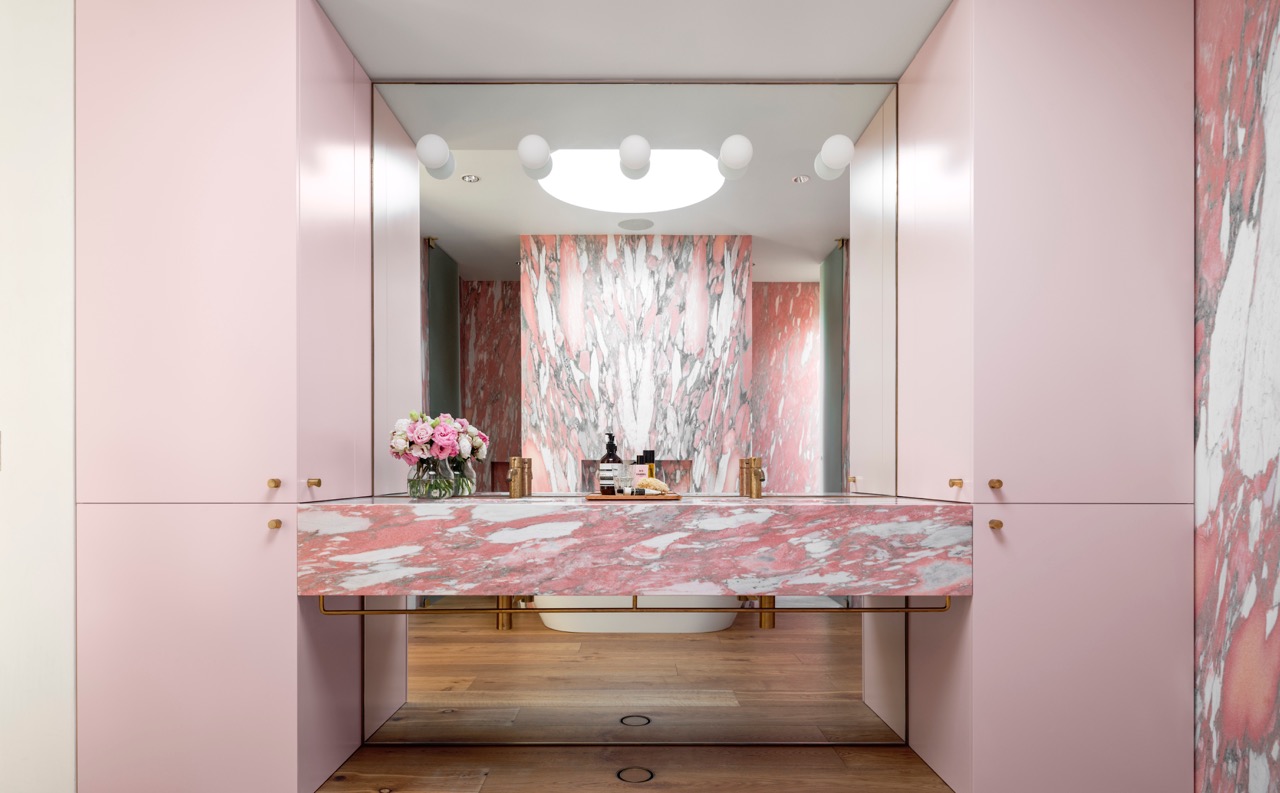 Top 7 Tips and Design Ideas for Pink Marble Countertops