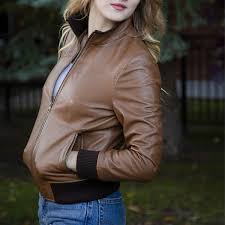 Womens Bomber Leather Jackets: A Stylish Blend of Comfort and Fashion