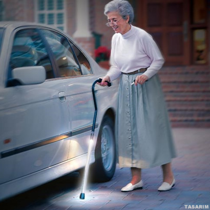 Shine Brightly: The Evolution of Walking Aids with LED Light Canes