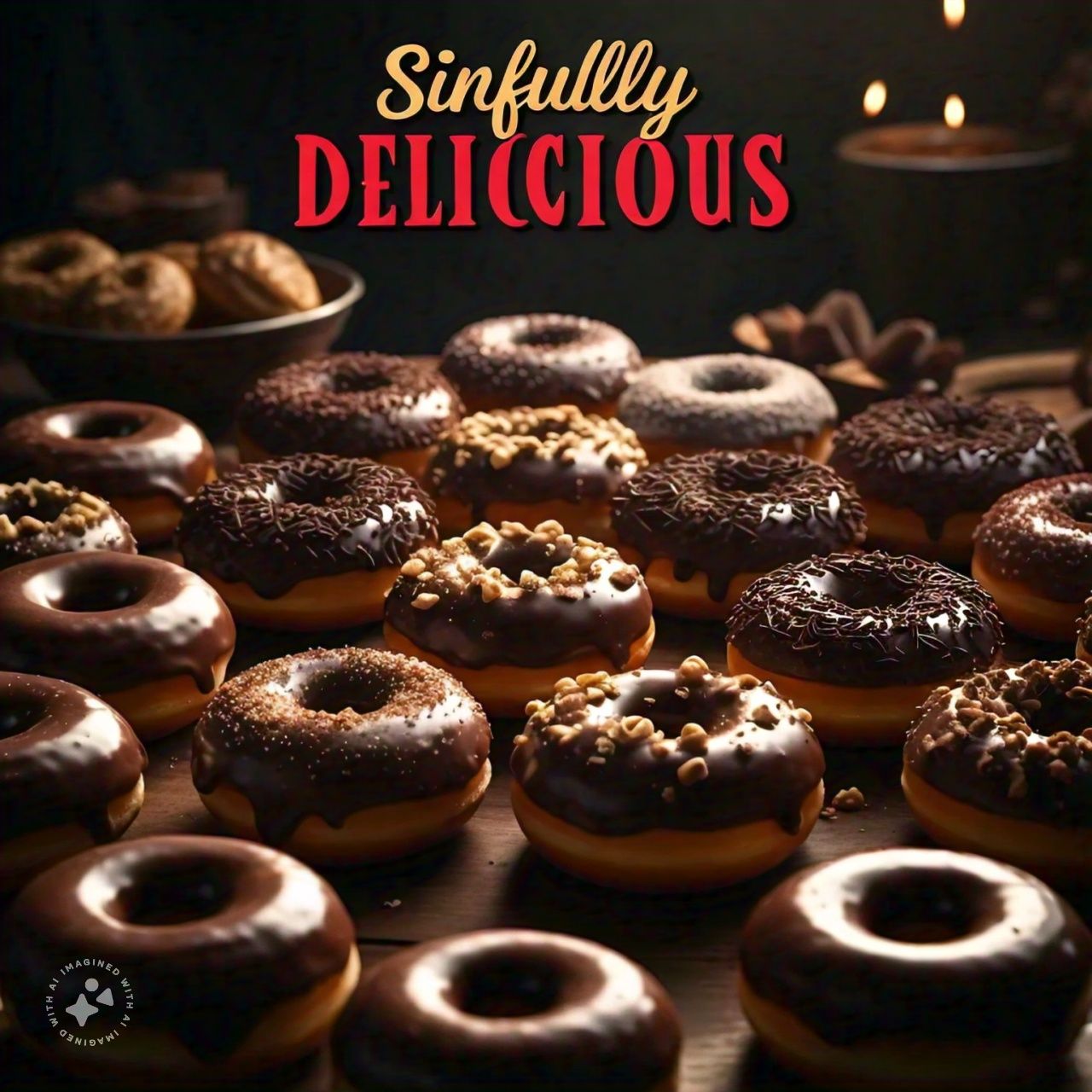 The Art of Chocolate Donuts Sinfully Delicious Treats